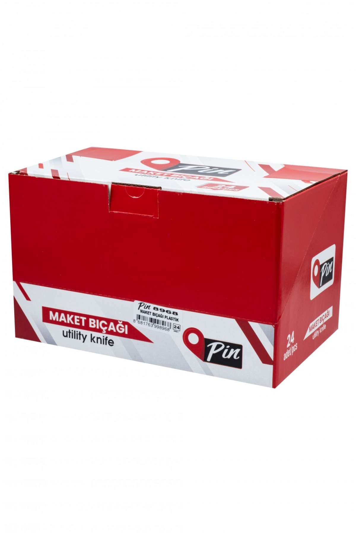 Pin Maket Bıçağı Plastik 24 lü (8968)