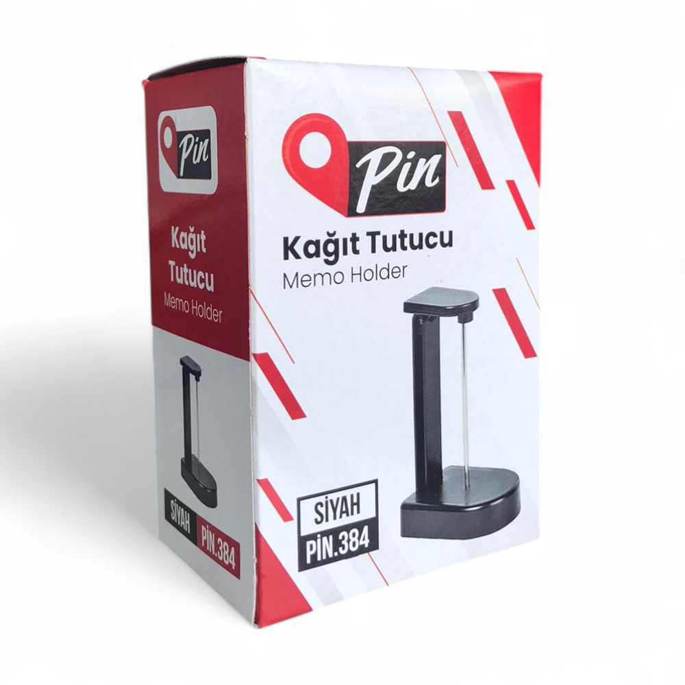 PİN NOT TUTUCU SİYAH