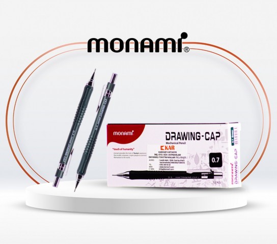 MONAMİ DRAWING-CAP VERSATİL KALEM 0.7 MM GREEN
