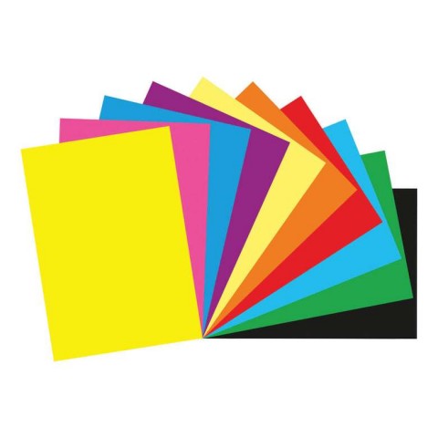 PİN FON KARTONU 24*34 10 RENK KARIŞIK