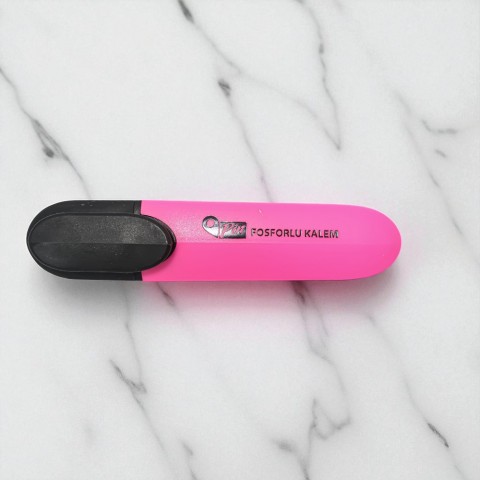 PİN FOSFORLU KALEM 800 PEMBE