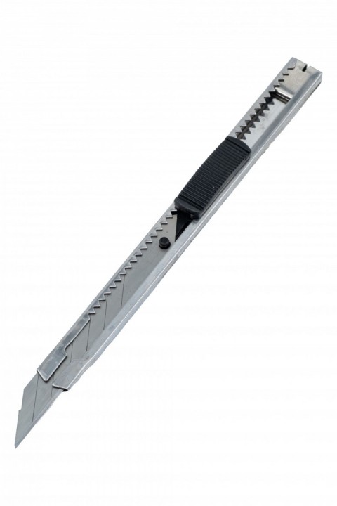 Pin Maket Bıçağı Küçük Klipsli Metal 30°Açılı 72li