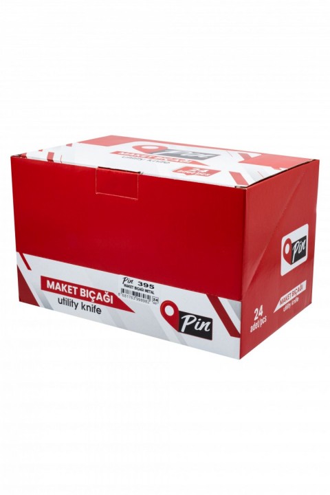 Pin Maket Bıçağı Profesyonel Metal 24 lü