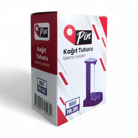 PİN NOT TUTUCU MAVİ