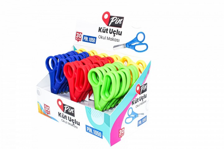 PİN OKUL MAKASI KÜT UÇLU